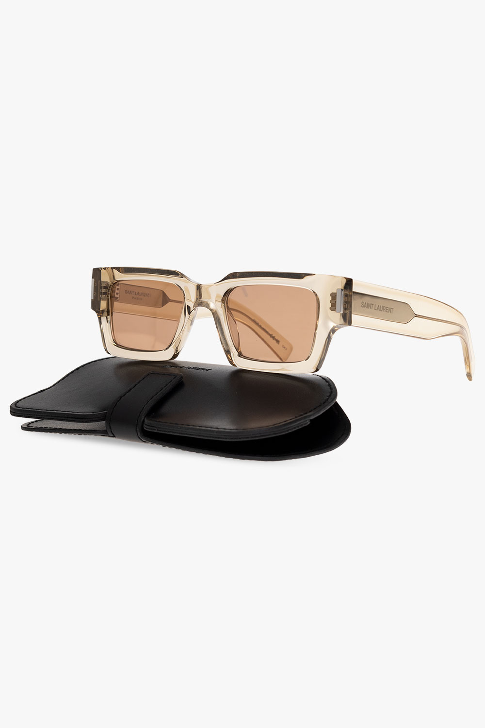 Beige 'SL 572' sunglasses Saint Laurent